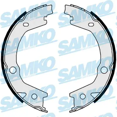SAMKO 89800 Комплект тормозных колодок,