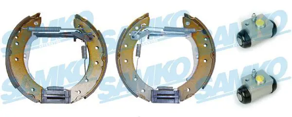 SAMKO KEG418 Комплект тормозных колодок