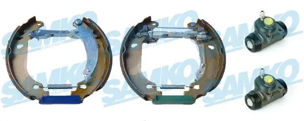SAMKO KEG452 Колодки тормозные барабанные,