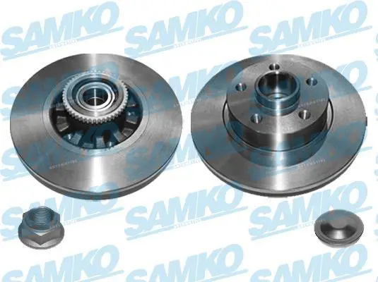 SAMKO R1072PCA Тормозной диск