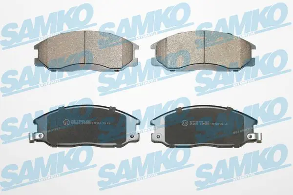 5SP858 Комплект тормозных колодок,