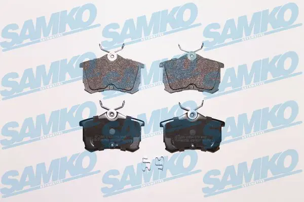 SAMKO 5SP1037 Комплект тормозных колодок,