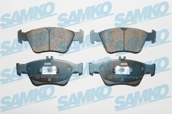 SAMKO 5SP409 Комплект тормозных колодок,