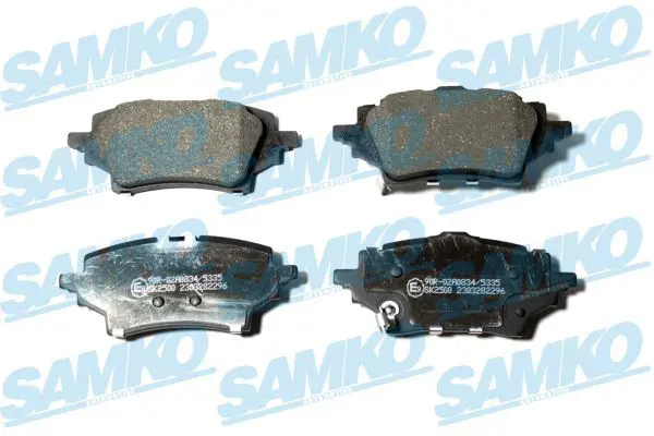 5SP2296 Brake Pad Set, disc brake
