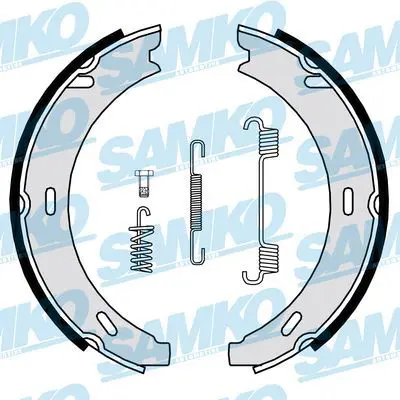SAMKO 84729 Комплект тормозных колодок,