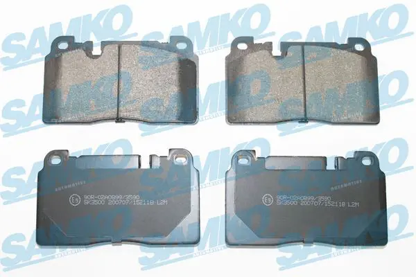 5SP2118 Комплект тормозных колодок,