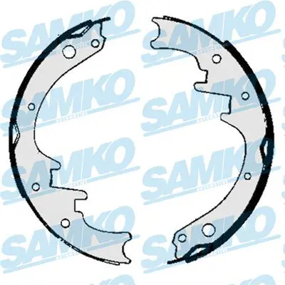 SAMKO 86010 Комплект тормозных колодок