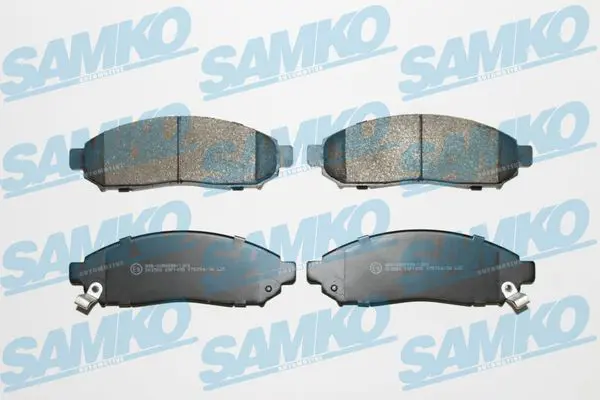 5SP1495 Комплект тормозных колодок,