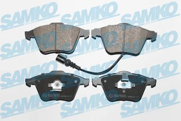 5SP1270 Комплект тормозных колодок,