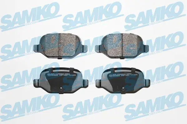 SAMKO 5SP1265 Комплект тормозных колодок,