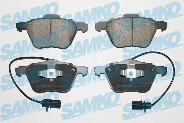 5SP971 Комплект тормозных колодок,