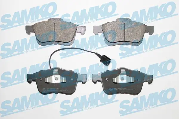 SAMKO 5SP1494 Комплект тормозных колодок,