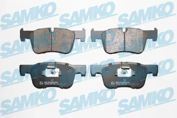 SAMKO 5SP1739 Комплект тормозных колодок,