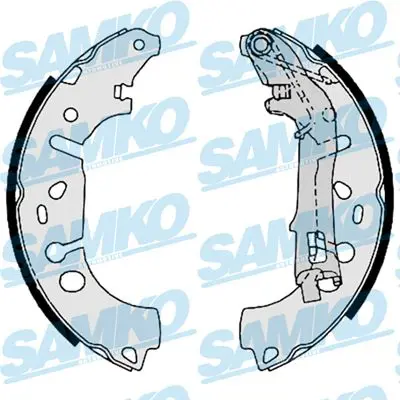 SAMKO 89100 Комплект тормозных колодок