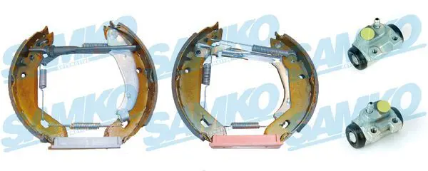SAMKO KEG214 Комплект тормозных колодок