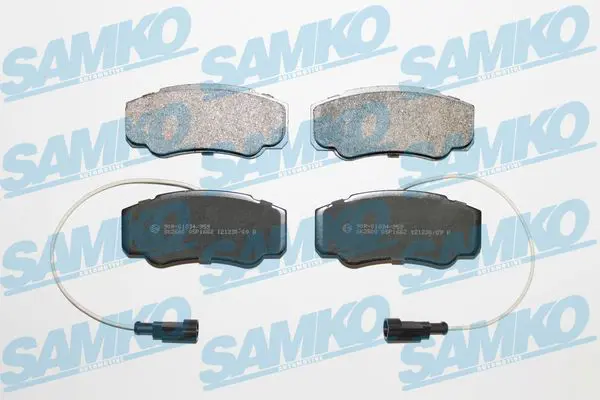 5SP1662 Brake Pad Set, disc brake