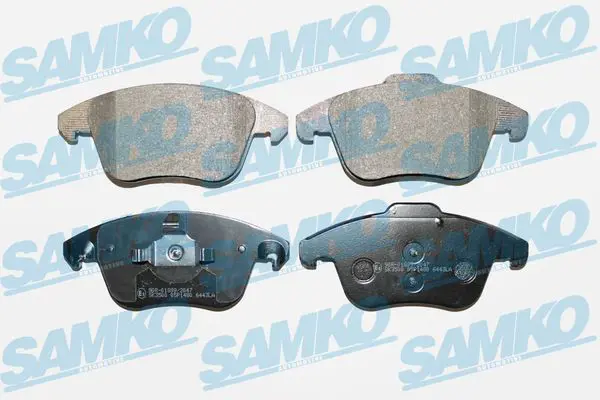 SAMKO 5SP1480 Комплект тормозных колодок,