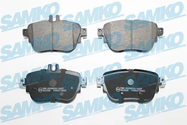 SAMKO 5SP2042 Комплект тормозных колодок,