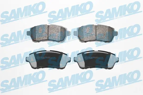 SAMKO 5SP2045 Колодки тормозные дисковые