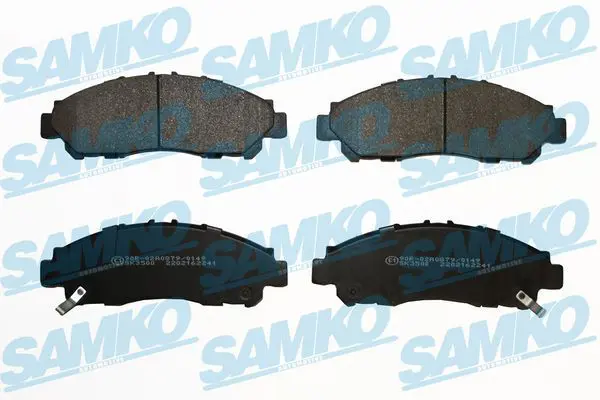5SP2241 Комплект тормозных колодок,