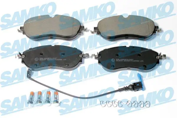 SAMKO 5SP2259A Brake Pad Set, disc brake