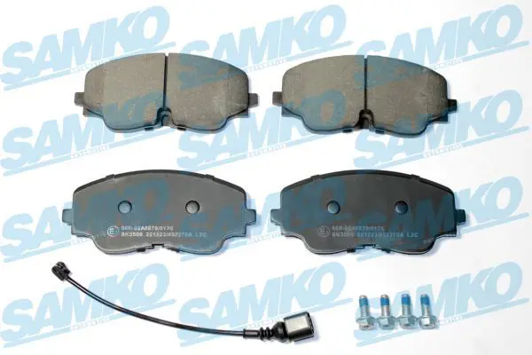 5SP2270A Комплект тормозных колодок,