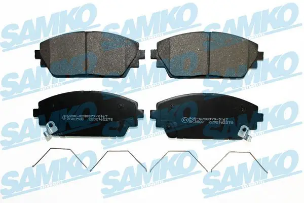5SP2278 Колодки тормозные дисковые