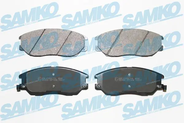 5SP1448 Комплект тормозных колодок,