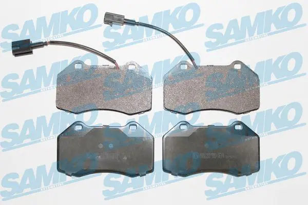 SAMKO 5SP1671 Комплект тормозных колодок,