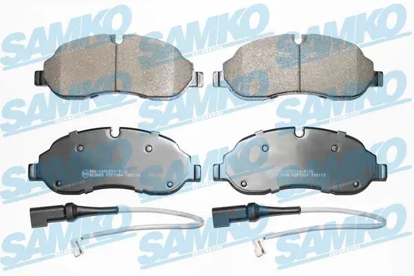 SAMKO 5SP1984A Колодки тормозные дисковые