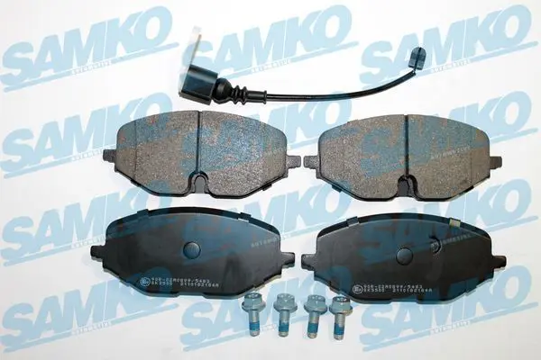 5SP2184A Комплект тормозных колодок,