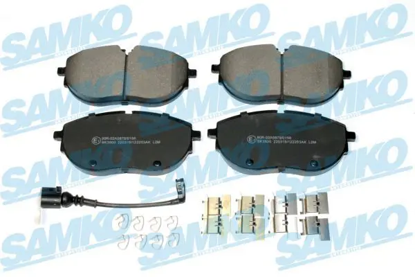 5SP2253AK Комплект тормозных колодок,
