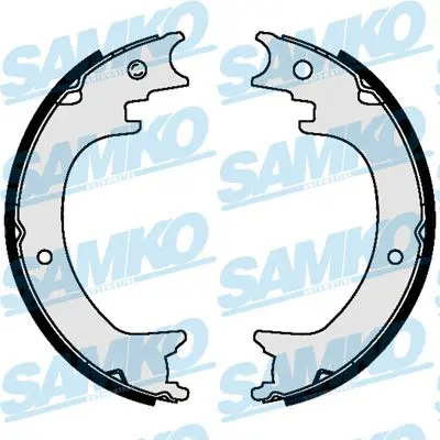 SAMKO 89590 Колодки тормозные стояночного
