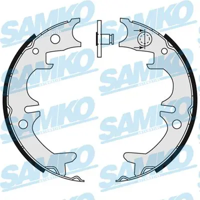 SAMKO 89140 Комплект тормозных колодок,