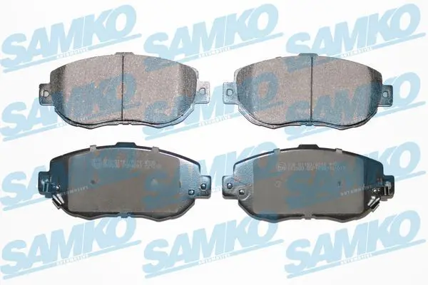 SAMKO 5SP1033 Комплект тормозных колодок,