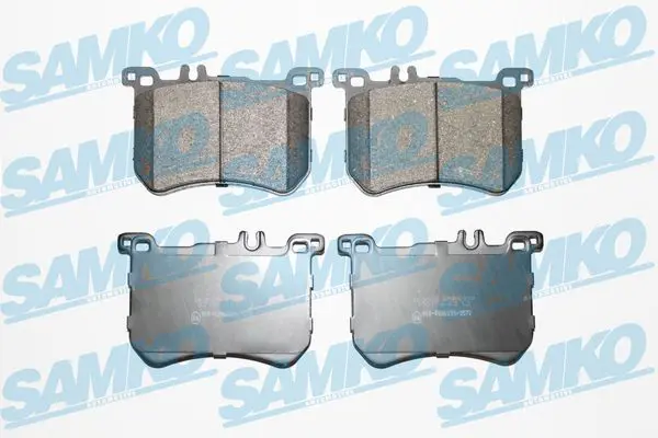 SAMKO 5SP1972 Колодки тормозные дисковые