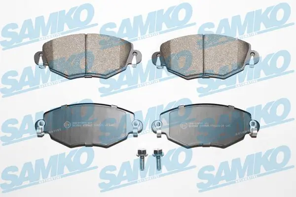 SAMKO 5SP865 Комплект тормозных колодок,