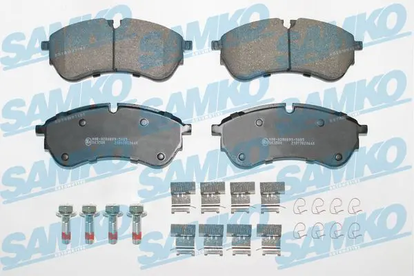 SAMKO 5SP2066K Комплект тормозных колодок,