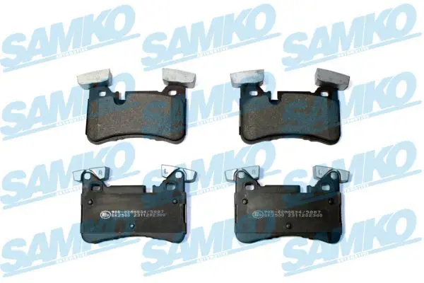 SAMKO 5SP2300 Комплект тормозных колодок,