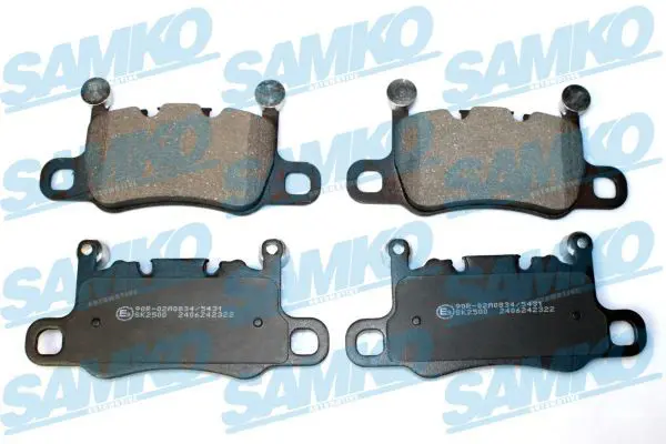 SAMKO 5SP2322 Комплект тормозных колодок,