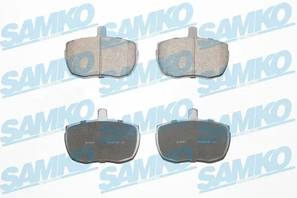 SAMKO 5SP140 Комплект тормозных колодок,