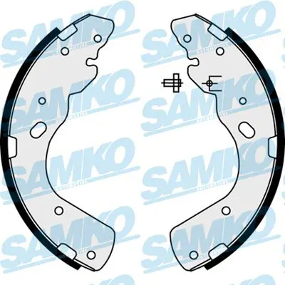 SAMKO 88450 Комплект тормозных колодок