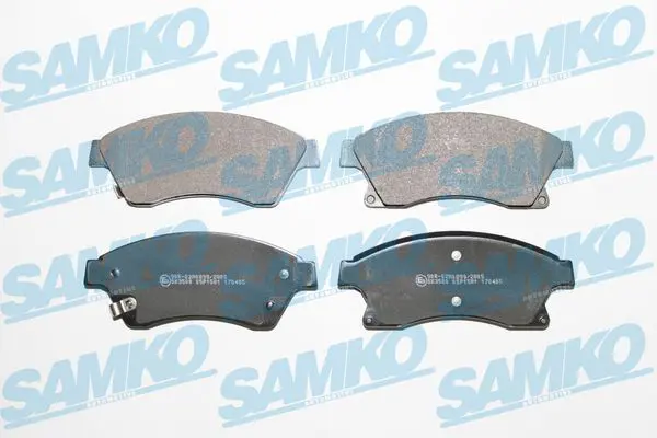 SAMKO 5SP1581 Brake Pad Set, disc brake