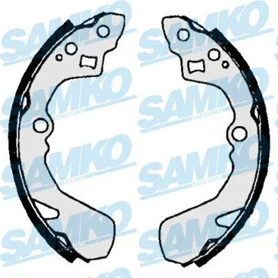 SAMKO 86430 Комплект тормозных колодок