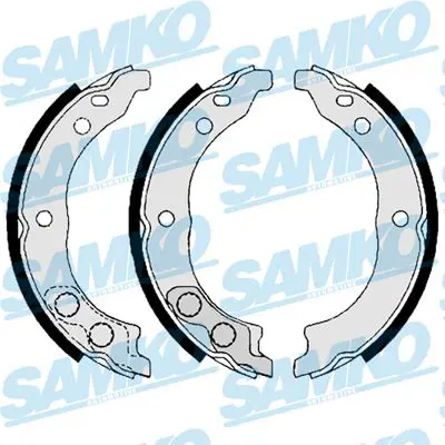 SAMKO 88900 Brake Shoe Set, parking brake