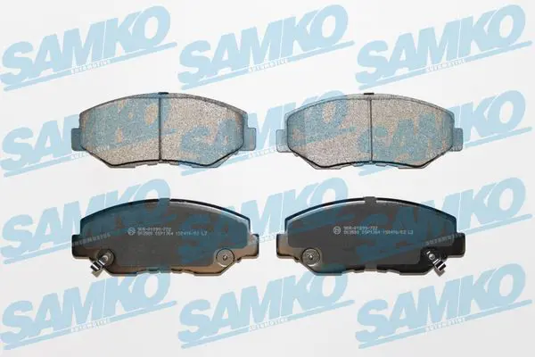 SAMKO 5SP1364 Комплект тормозных колодок,