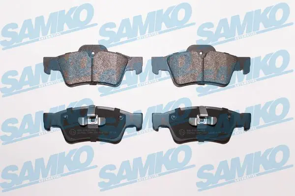 SAMKO 5SP1254 Комплект тормозных колодок,