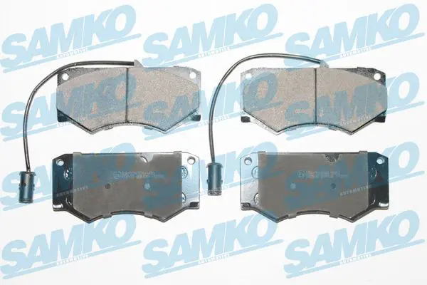 5SP499 Комплект тормозных колодок,