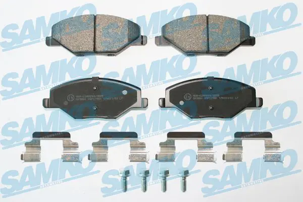 SAMKO 5SP1795K Комплект тормозных колодок,