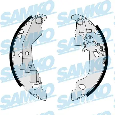 SAMKO 87680 Комплект тормозных колодок
